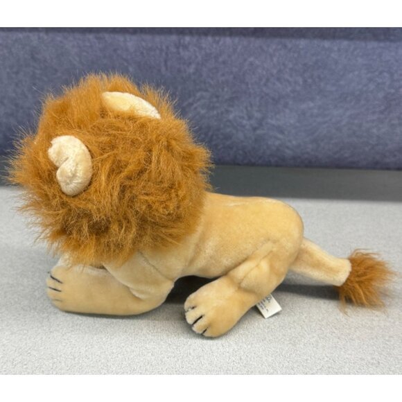 Vintage Nanco 9" Laying Plush Lion Cat Stuffed Animal Toy King of the Jungle - Picture 4 of 7